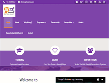 Tablet Screenshot of learnxq.com